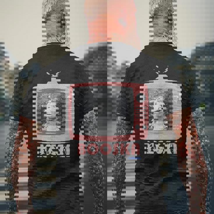 快獣ブースカシリーズ Tvレトロ02 メンズTシャツ バックプリント 高齢者への贈り物