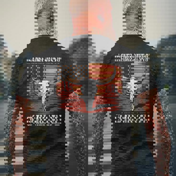 性別が混乱したら牛の乳を搾りに行け、アメリカ人 メンズTシャツ バックプリント 高齢者への贈り物