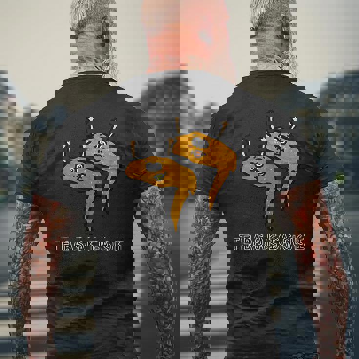 手羽先が好き メンズTシャツ バックプリント 高齢者への贈り物