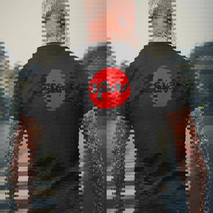 日本 ジャパン 日の丸 各色 バンド ロック 和柄 書 侍 サムライ 国旗 Japan メンズTシャツ バックプリント 高齢者への贈り物