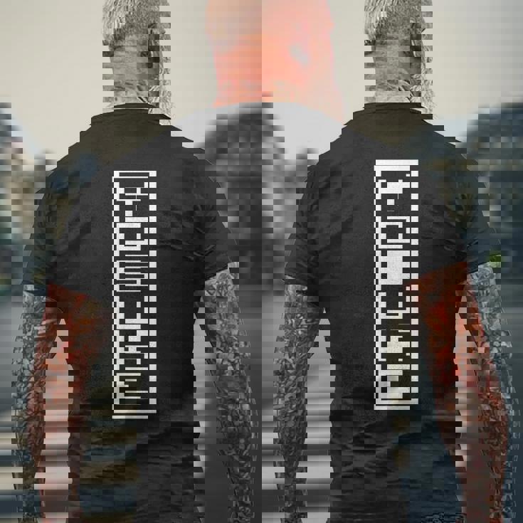 日本名 漢光 洋介 シグネチャースタイル メンズTシャツ バックプリント 高齢者への贈り物