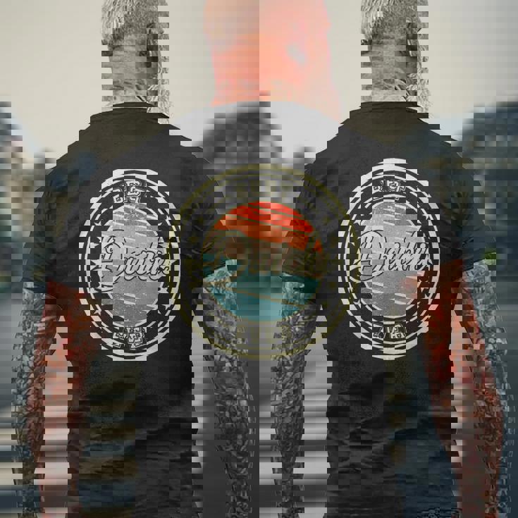 最高の大地、これまでで一番面白い名字大地 メンズTシャツ バックプリント 高齢者への贈り物