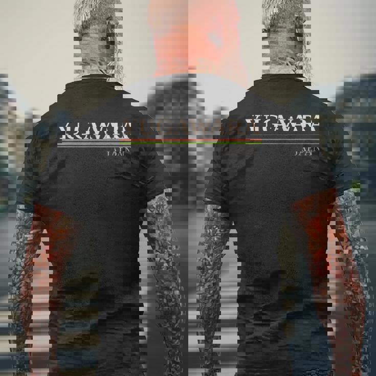 湯河原ジャパン メンズTシャツ バックプリント 高齢者への贈り物