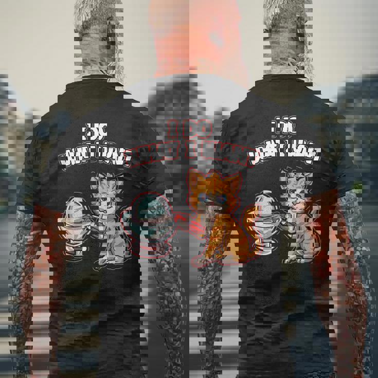 猫 デーモンコア 核 メンズ キッズ レディース おもしろサイエンス メンズTシャツ バックプリント 高齢者への贈り物