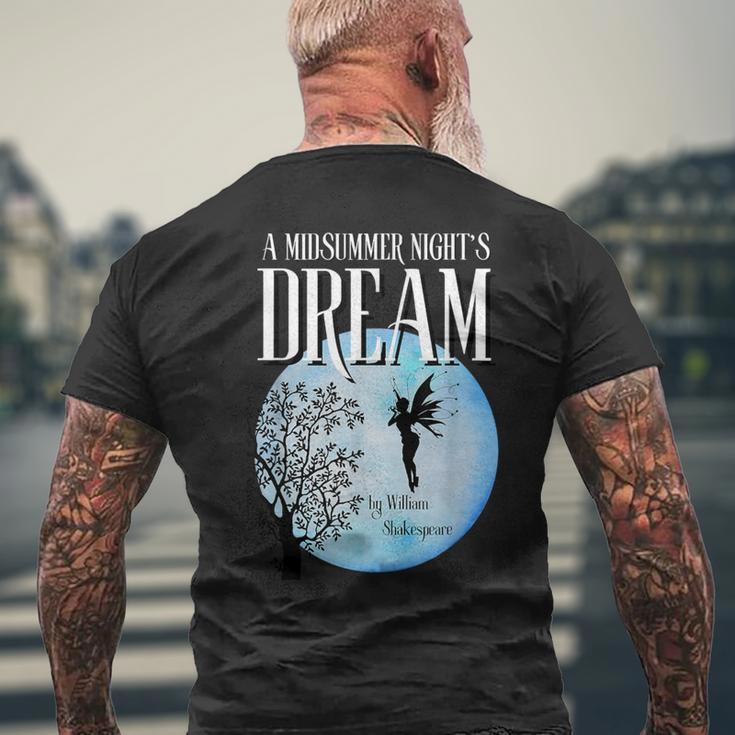 真夏の夜の夢 ウィリアム・シェイクスピア メンズTシャツ バックプリント 高齢者への贈り物