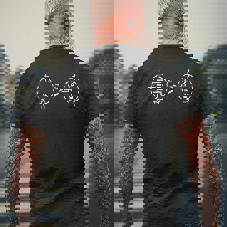 真空管トランジスタよりも優れている オーディオマニア ハイファイ メンズTシャツ バックプリント 高齢者への贈り物