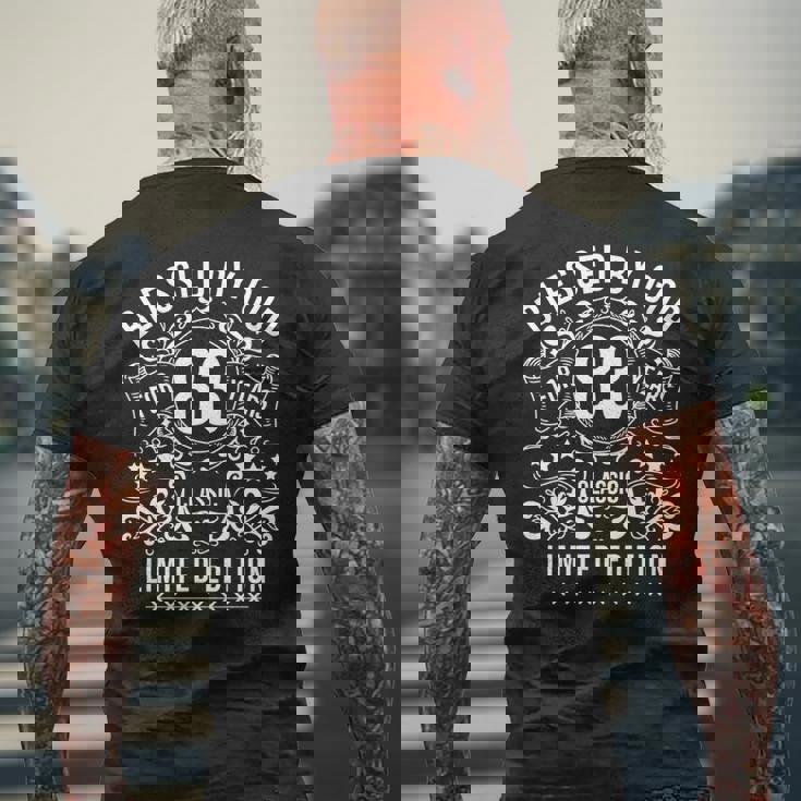 神様から祝福され 83歳 ヴィンテージ Happy 83歳の誕生日 長袖tシャツ メンズTシャツ バックプリント 高齢者への贈り物