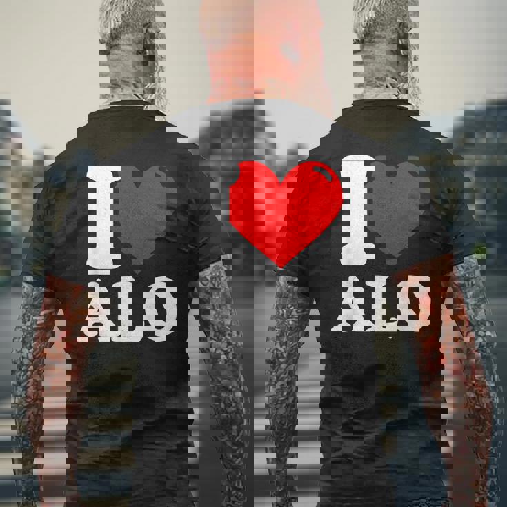 私はすべての名前が大好きです メンズTシャツ バックプリント 高齢者への贈り物