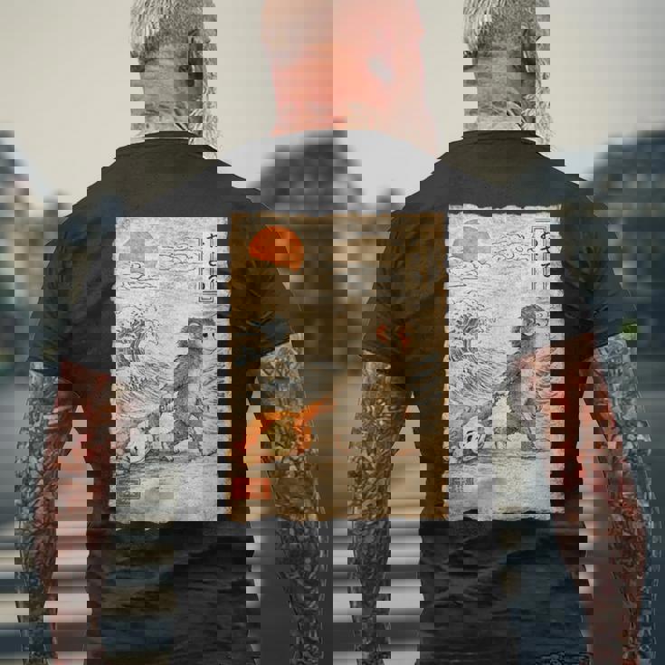 誰もが楽しめる「Punch The Monkey Baby Fun」デザイン。 メンズTシャツ バックプリント 高齢者への贈り物