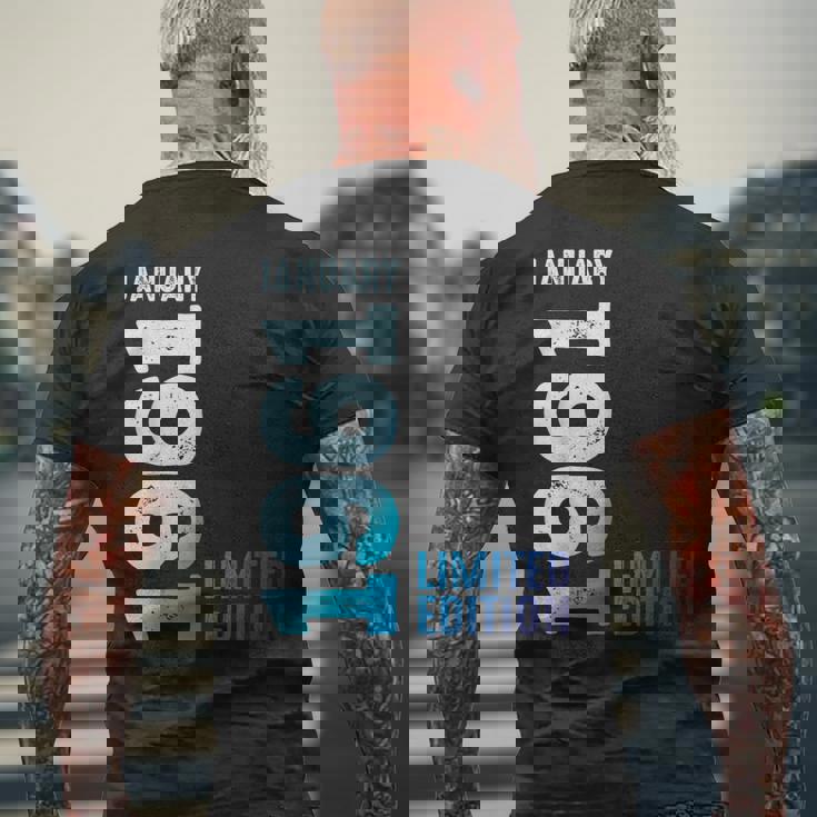 限定版 1961 1961年1月 メンズTシャツ バックプリント 高齢者への贈り物