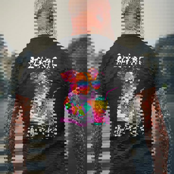 面白いtシャツ ジャックラッセルテリア イヌ わんこ メンズ 犬好き グッズ おもしろ 面白い 服 ネタ 長袖tシャツ メンズTシャツ バックプリント 高齢者への贈り物