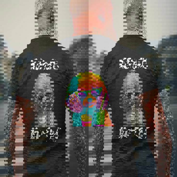 面白いtシャツ トイプードル イヌ わんこ メンズ 犬好き グッズ おもしろ 面白い 服 ネタ わんこ 長袖tシャツ メンズTシャツ バックプリント 高齢者への贈り物