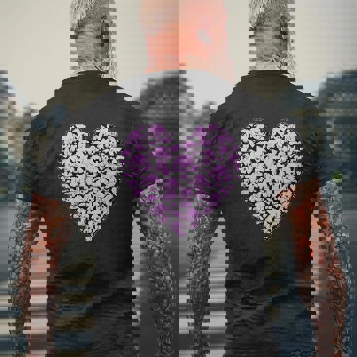 面白いtシャツ トイプードル ハート イヌ メンズ 犬好き グッズ かわいい おもしろ 面白い 服 ネタ メンズTシャツ バックプリント 高齢者への贈り物