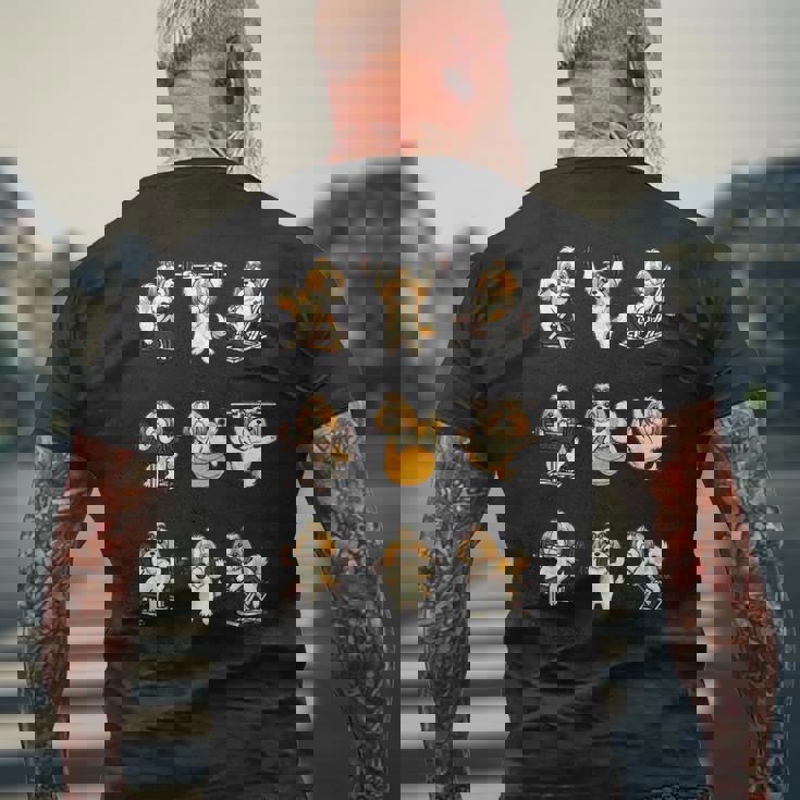 面白いtシャツ 犬 シーズー 筋トレ ジム イヌ グッズ かわいい おもしろtシャツ 面白い 服 ネタ メンズTシャツ バックプリント 高齢者への贈り物