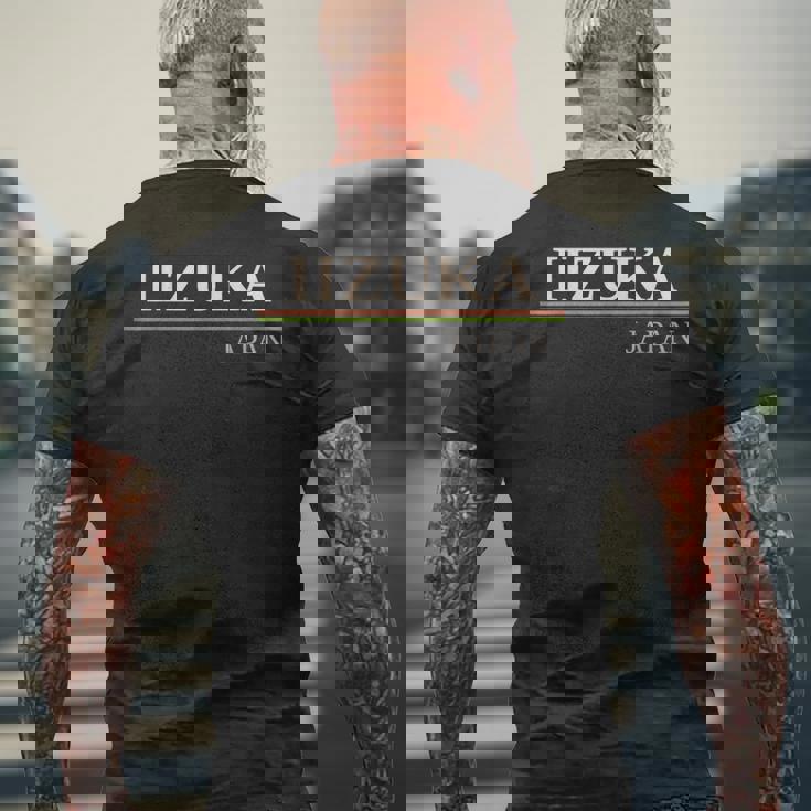 飯塚ジャパン メンズTシャツ バックプリント 高齢者への贈り物