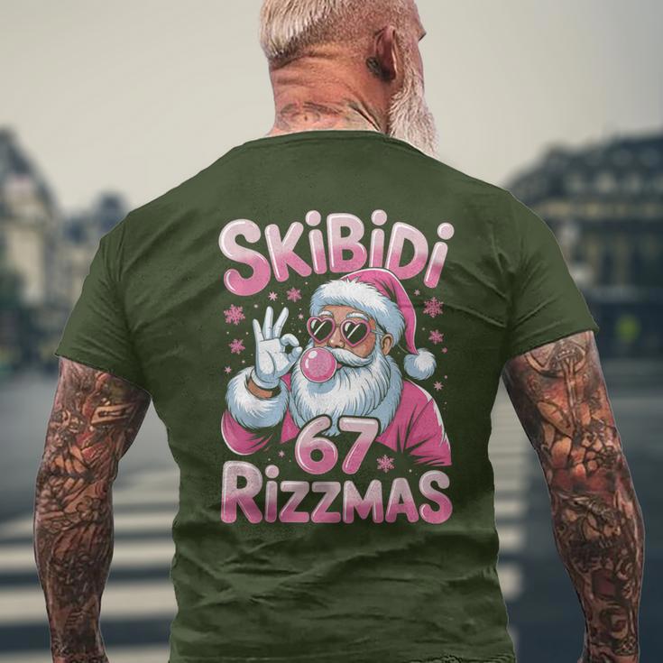 Rizz Christmas 67 Xmas Gen Alpha Skibidi Rizzmas Men's T-shirt Back ...