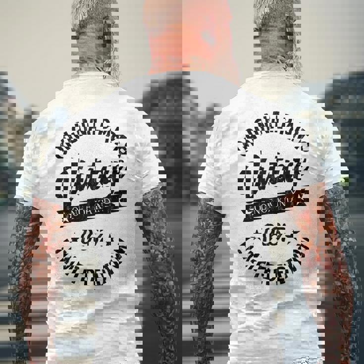 1967年生まれのヴィンテージレトロクラシック誕生日ギフト メンズTシャツ バックプリント 高齢者への贈り物