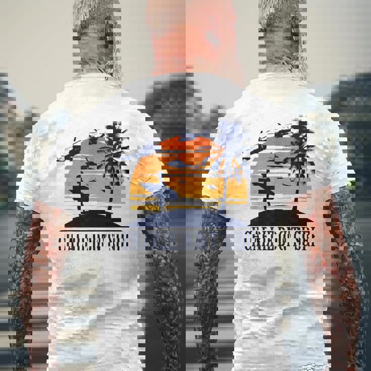 Charlie Don'turf ファニービーチアパレル メンズTシャツ バックプリント 高齢者への贈り物