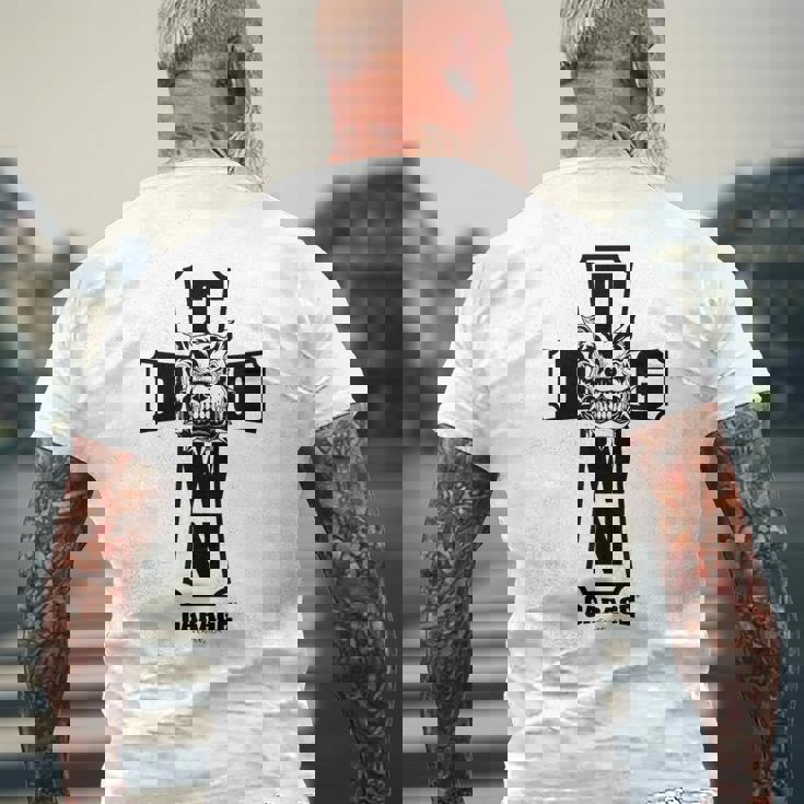 メンズ Dogtown Garage Cross クリスチャンtシャツ メンズTシャツ バックプリント 高齢者への贈り物