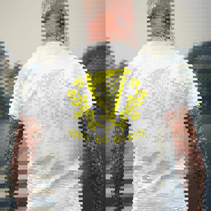 Erin Go Bragh メンズTシャツ バックプリント 高齢者への贈り物