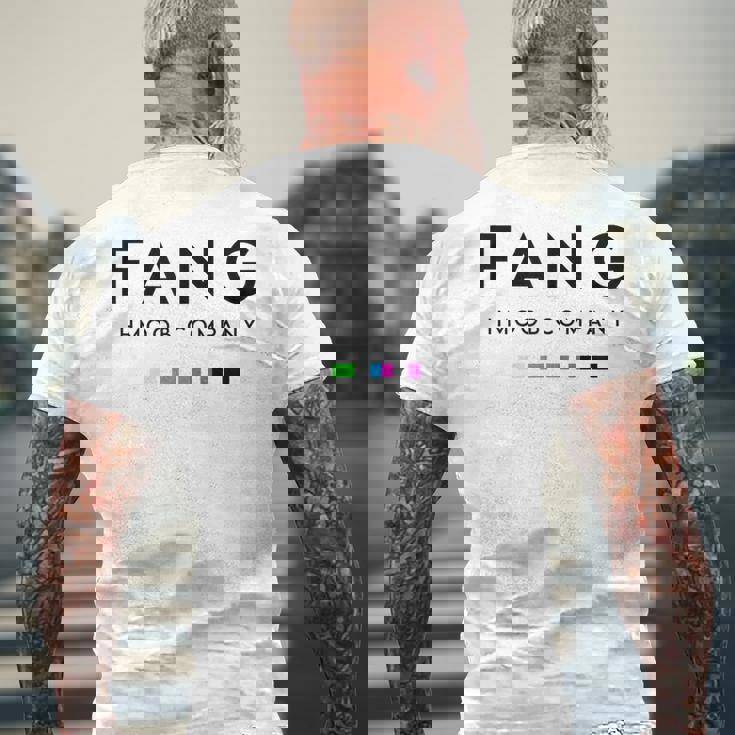 Hmong Fang 苗字 メンズTシャツ バックプリント 高齢者への贈り物