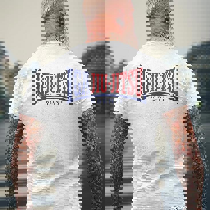 Iga Jiu-Jitsu Lons 高円寺 Bjj メンズTシャツ バックプリント 高齢者への贈り物