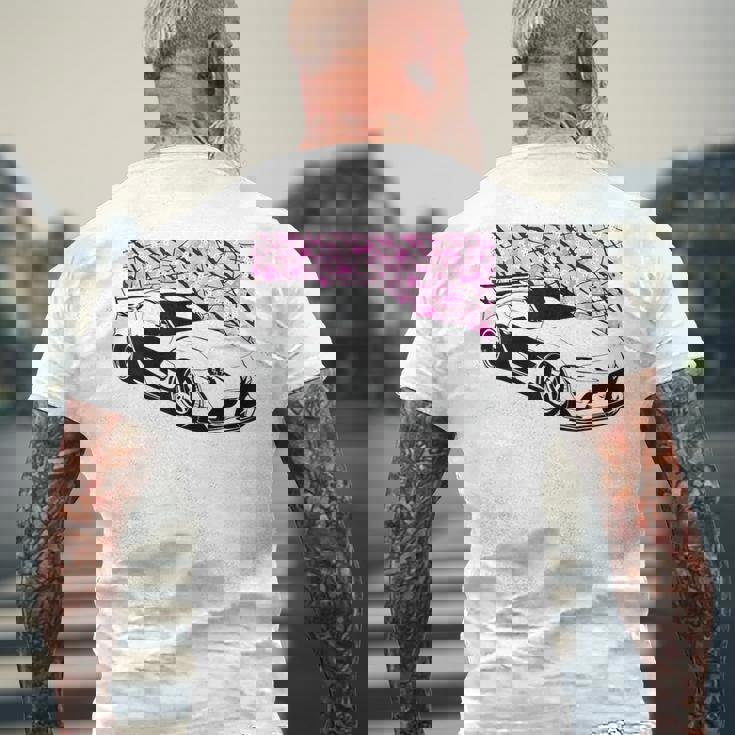 Jdm スープラ Mk5 Gr 桜 2Jz スタンスグラフィックtシャツ メンズTシャツ バックプリント 高齢者への贈り物