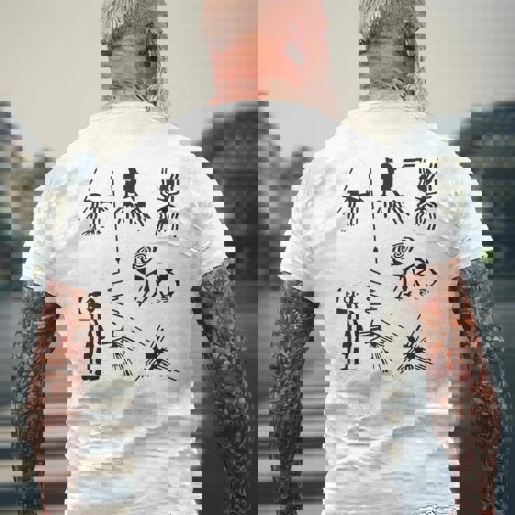 Nazca Lines 古代ufoエイリアン地球外生命アートtシャツ メンズTシャツ バックプリント 高齢者への贈り物