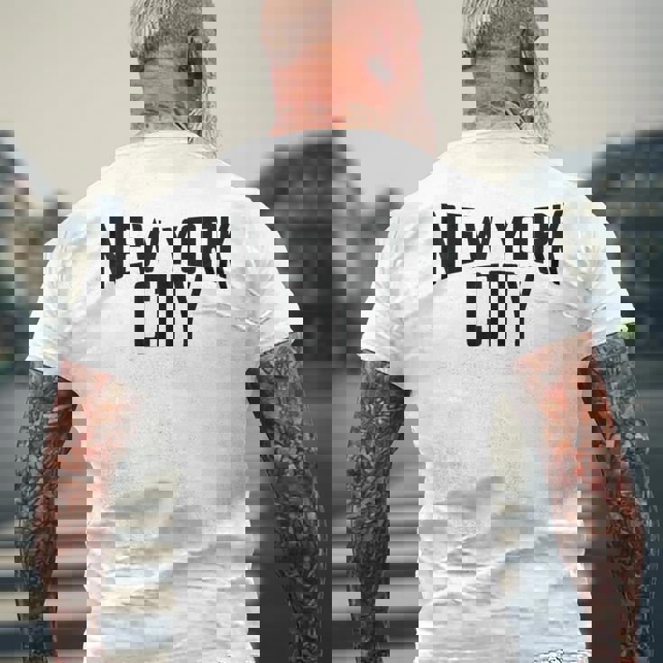 New York City Manhattan シャツ メンズ レディース メンズTシャツ バックプリント 高齢者への贈り物