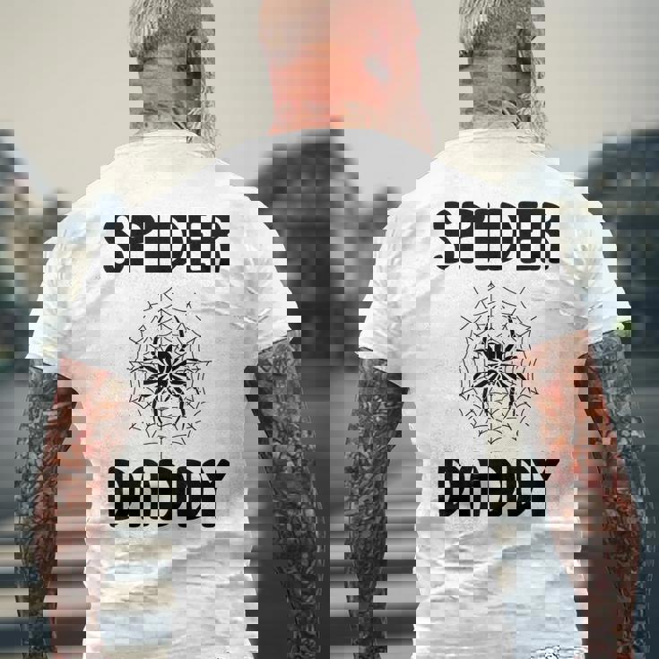 Small Cutepider Man Quotepider Daddy メンズTシャツ バックプリント 高齢者への贈り物