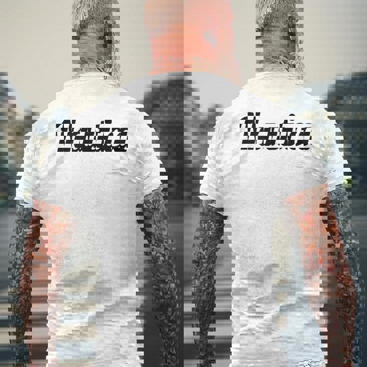 Top Thatays The Name Nautica メンズTシャツ バックプリント 高齢者への贈り物