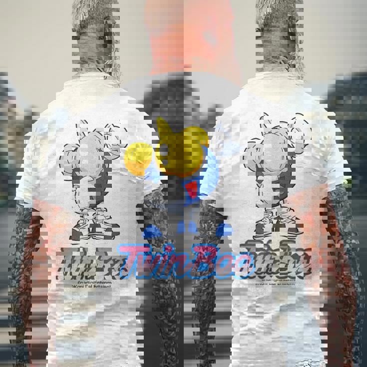 「ツインビー」ツインビーB メンズTシャツ バックプリント 高齢者への贈り物