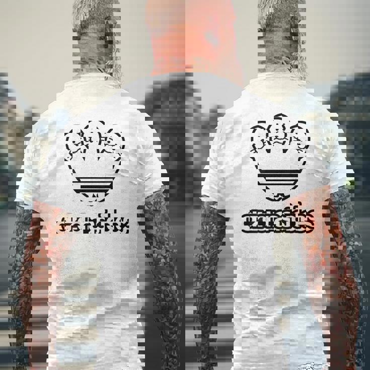 【バックプリント・背中側】アザラシデス Azarasides ゴマちゃん ブランド パロディ 面白 かわいい メンズTシャツ バックプリント 高齢者への贈り物