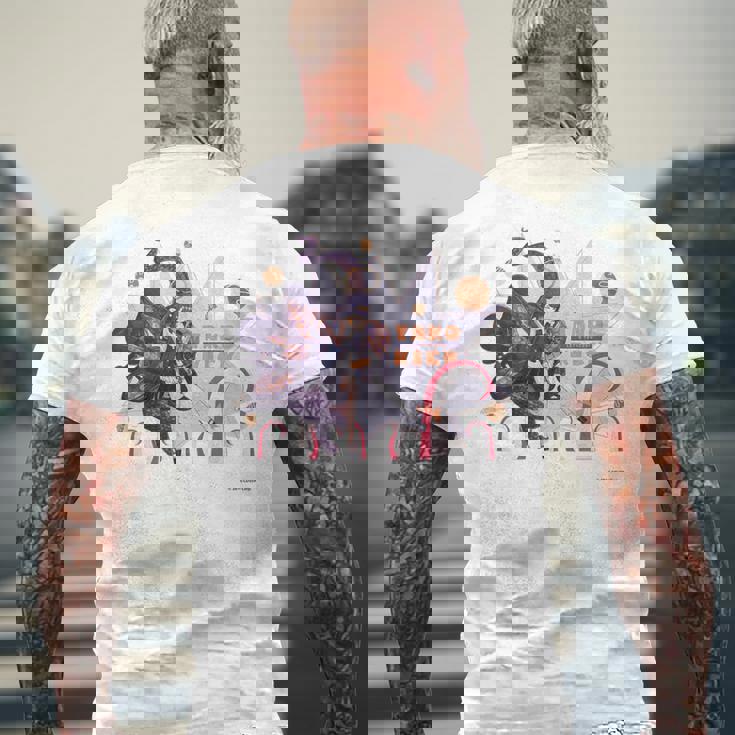 【一伊那尓栖】ホロぐら名場面 メンズTシャツ バックプリント 高齢者への贈り物