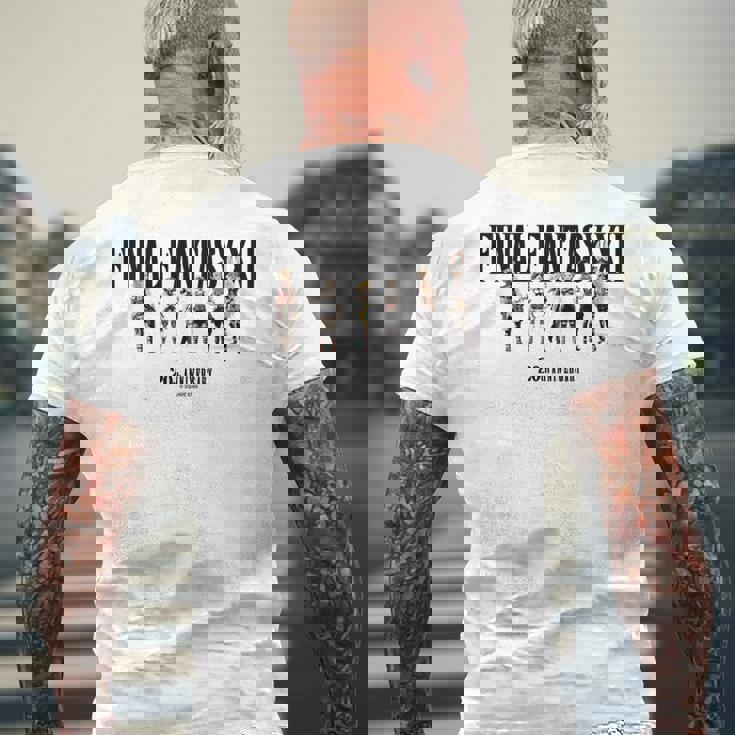 【公式】Final Fantasy アニバーサリーコレクション Ffxii スペシャルイラスト 長袖tシャツ メンズTシャツ バックプリント 高齢者への贈り物