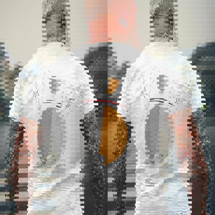 おもしろ猫ニャンコ先生 メンズTシャツ バックプリント 高齢者への贈り物