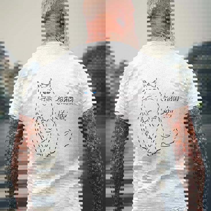 けん玉 キティ メンズTシャツ バックプリント 高齢者への贈り物