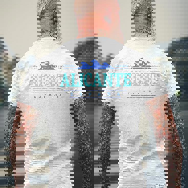 アリカンテ・エスパーニャ メンズTシャツ バックプリント 高齢者への贈り物