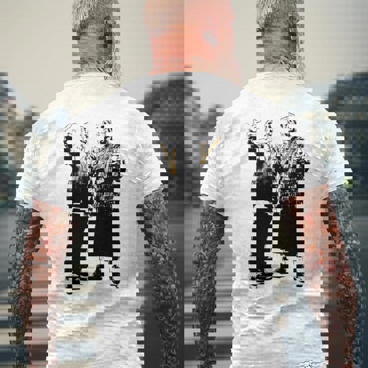 インセイン・クラウン・ポッセ メンズTシャツ バックプリント 高齢者への贈り物