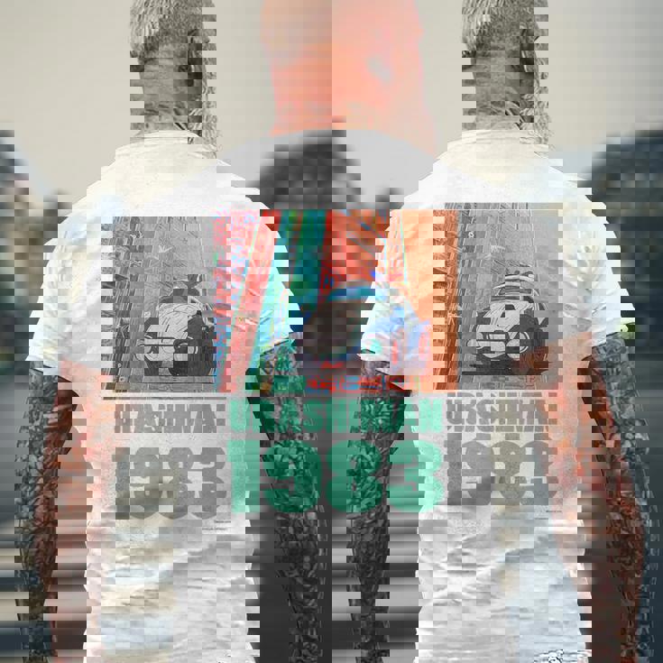 ウラシマン G メンズTシャツ バックプリント 高齢者への贈り物