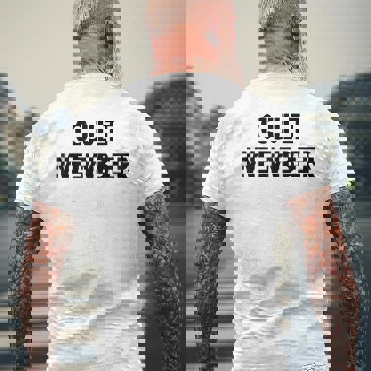 カルトメンバー メンズTシャツ バックプリント 高齢者への贈り物