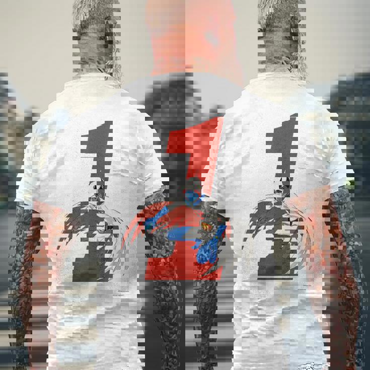 ガッチャマン J メンズTシャツ バックプリント 高齢者への贈り物