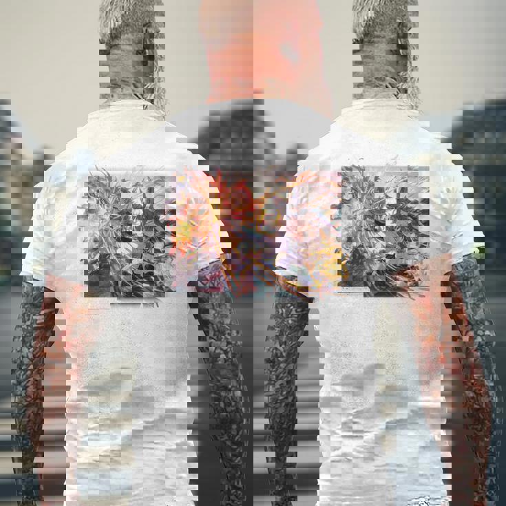 グランブルーファンタジーヴァーサス -ライジング- Gbvs Cygames Cup 2026 メンズTシャツ バックプリント 高齢者への贈り物