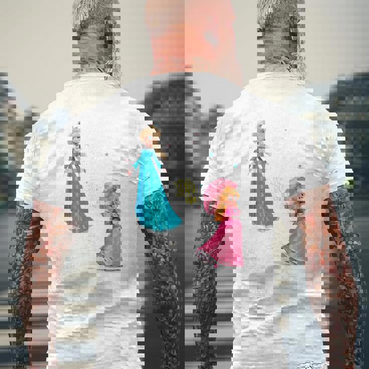 ザ・スーパーマリオギャラクシー・ムービーtarry Princess Duo 長袖tシャツ メンズTシャツ バックプリント 高齢者への贈り物