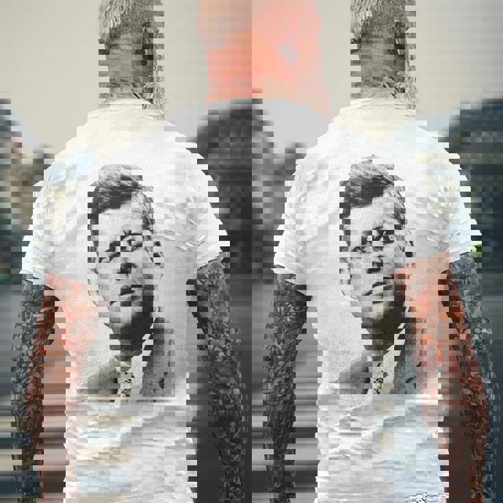 ジョン・F・ケネディ大統領 メンズTシャツ バックプリント 高齢者への贈り物