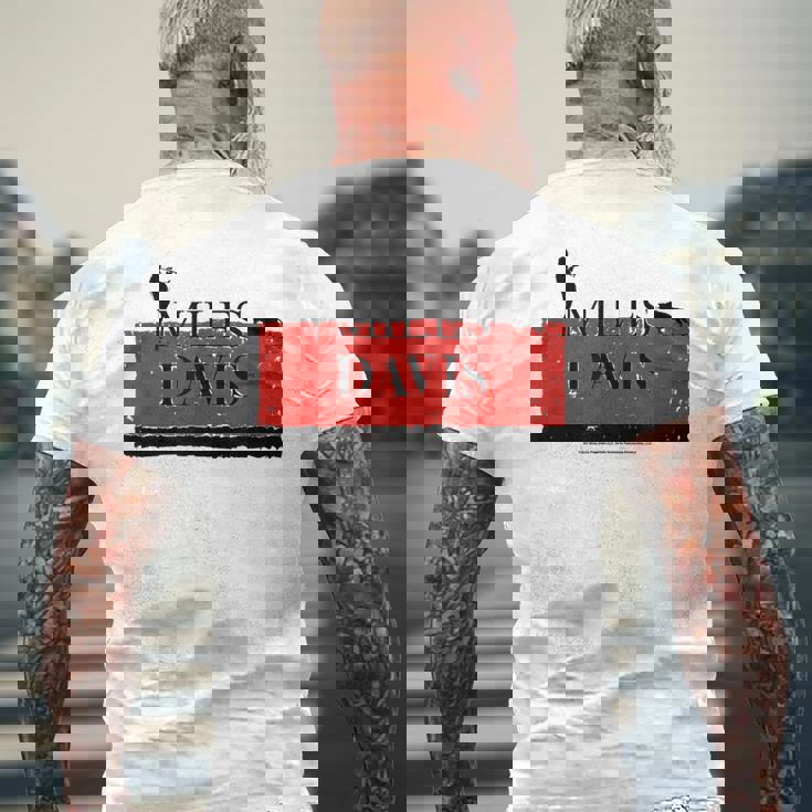 スペインのマイルス・デイビスのスケッチ メンズTシャツ バックプリント 高齢者への贈り物