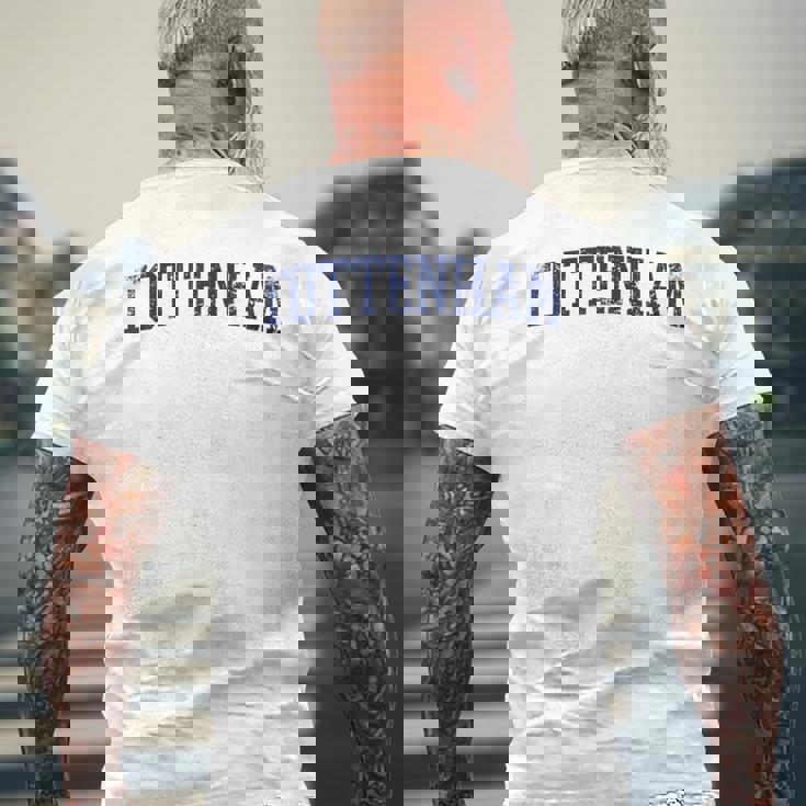 トッテナム N ロンドン スローバックデザイン ヴィンテージで着用されたクラシック メンズTシャツ バックプリント 高齢者への贈り物