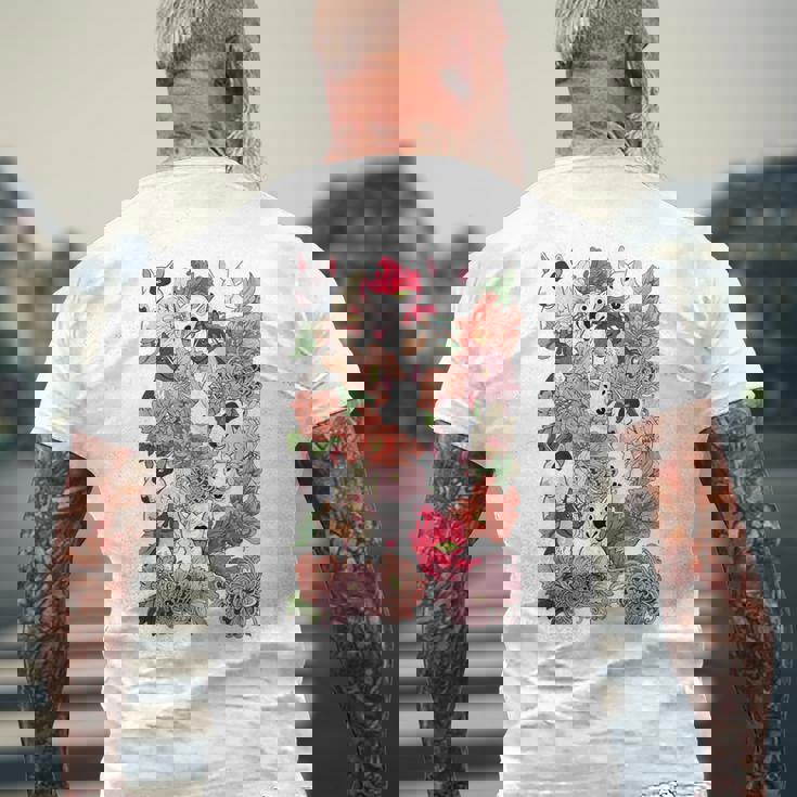 ブルテリアだから メンズTシャツ バックプリント 高齢者への贈り物