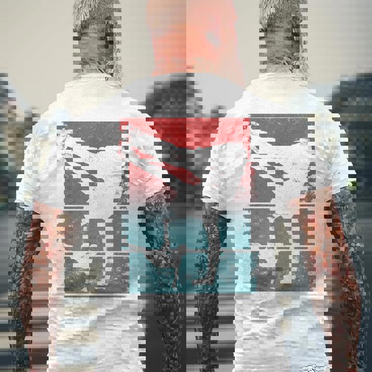 ブレイクダンサー ヒップホップダンス ブレイクダンス メンズTシャツ バックプリント 高齢者への贈り物