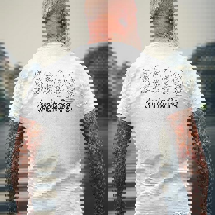 ムテキング L メンズTシャツ バックプリント 高齢者への贈り物